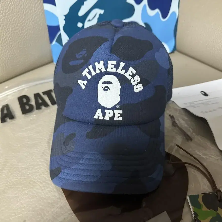 bape x jjjjound trucker mesh cap