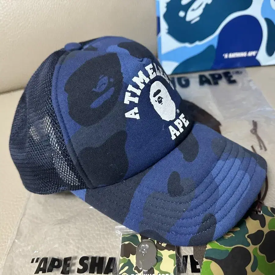 bape x jjjjound trucker mesh cap