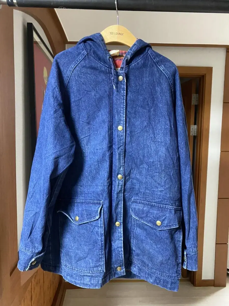 llbean 70s-80s mountain denim parka usa