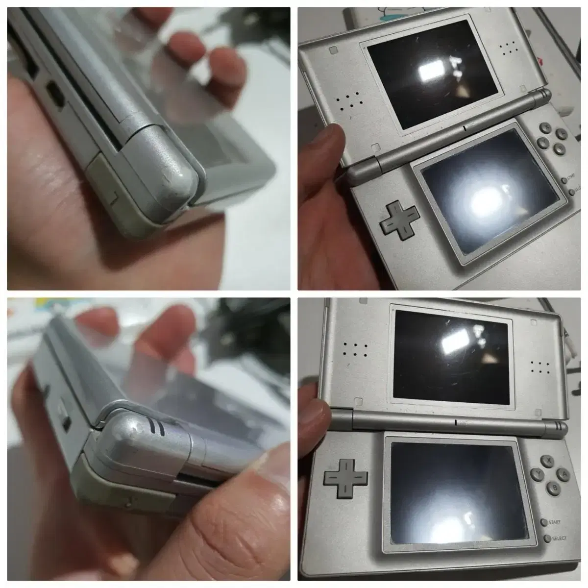 닌텐도 ds lite 게임기와 슈퍼마리오 브라더스 ds팩 (1)