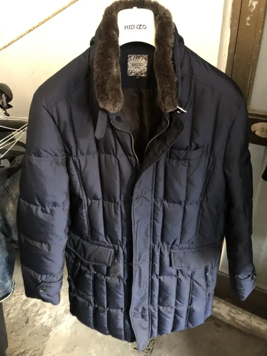 Basso Men's Goose Down Puffer Jacket 110