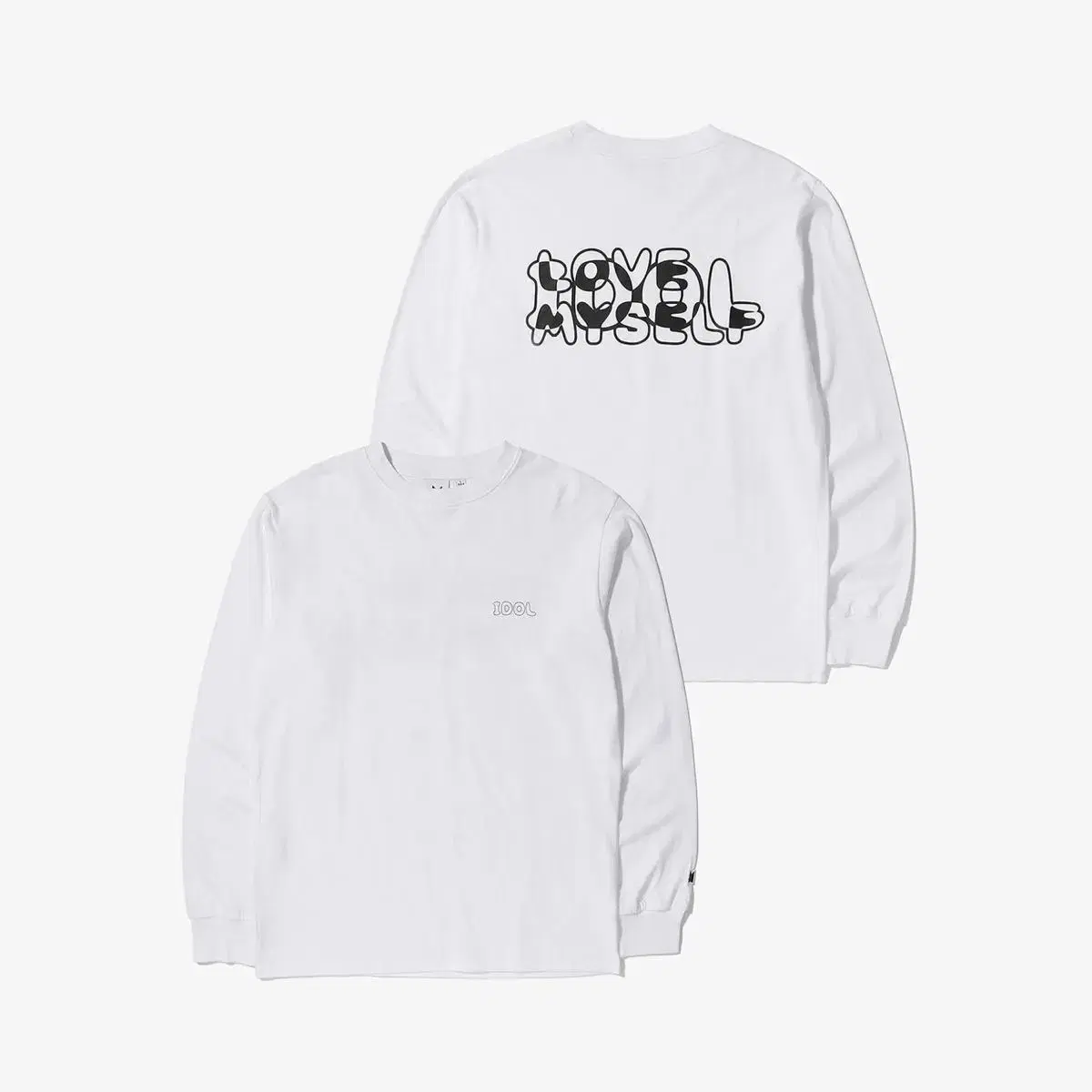 BTS IDOL 위버스샵 L/S TEE03 L 새상품 방탄소년단 굿즈