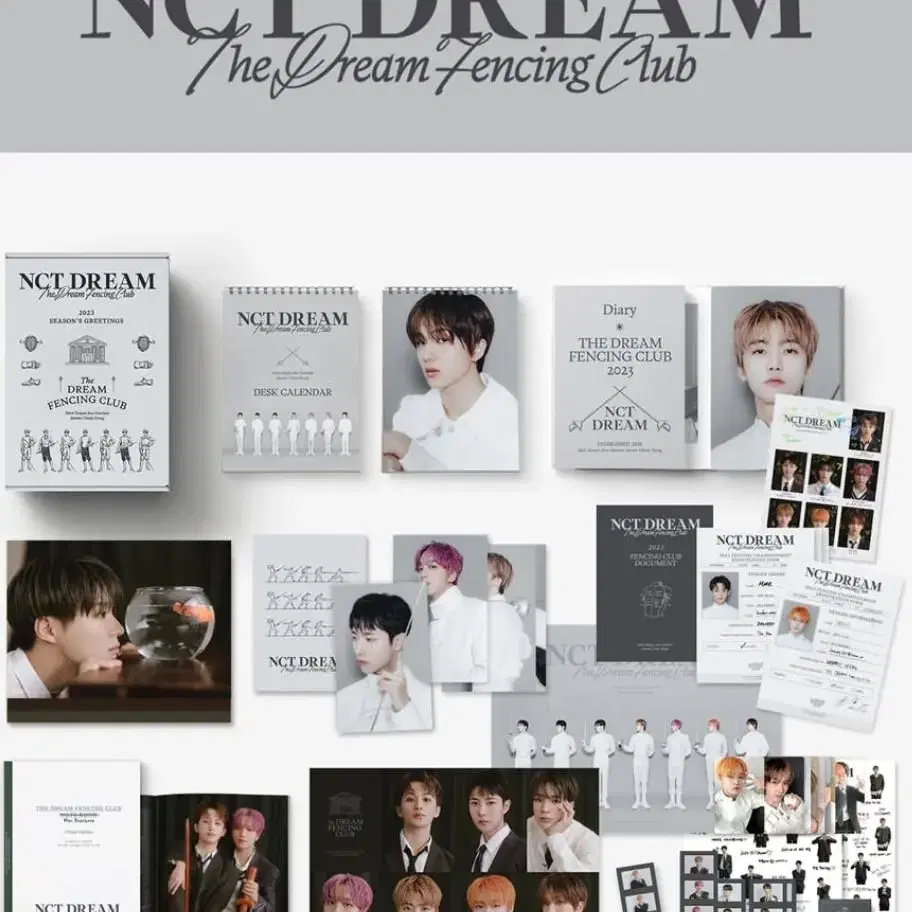 nct dream 엔시티드림 시그  2023 시즌그리팅 분철 양도