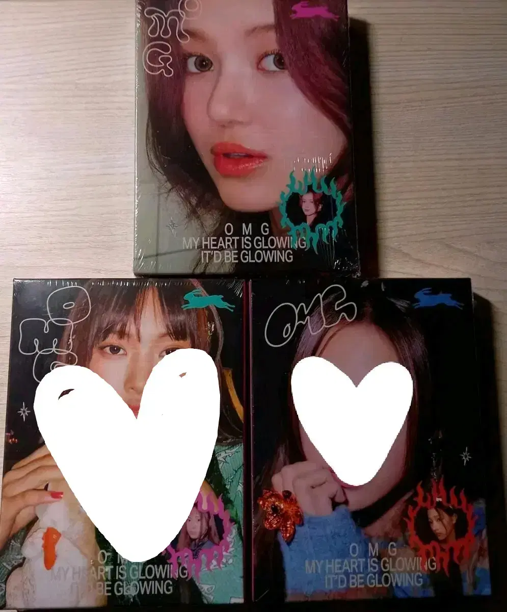 New JeansOMG unsealed album/weverse special edition photocard minji hyein dani haerin hanni