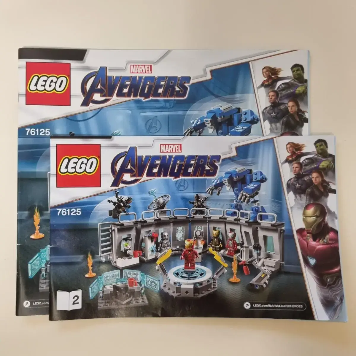 LEGO Avengers Endgame Iron Man Lab 76125