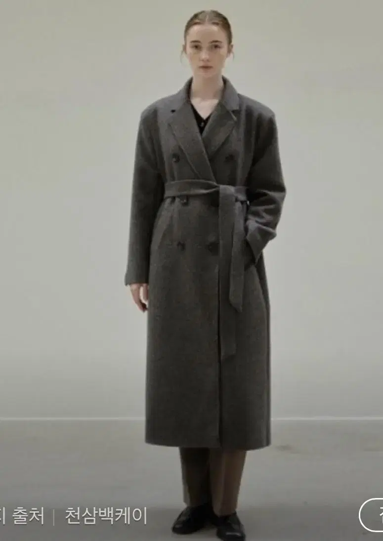 New arrivals NICK & NICOLE TAILORED DOUBLE COAT CHARCOAL