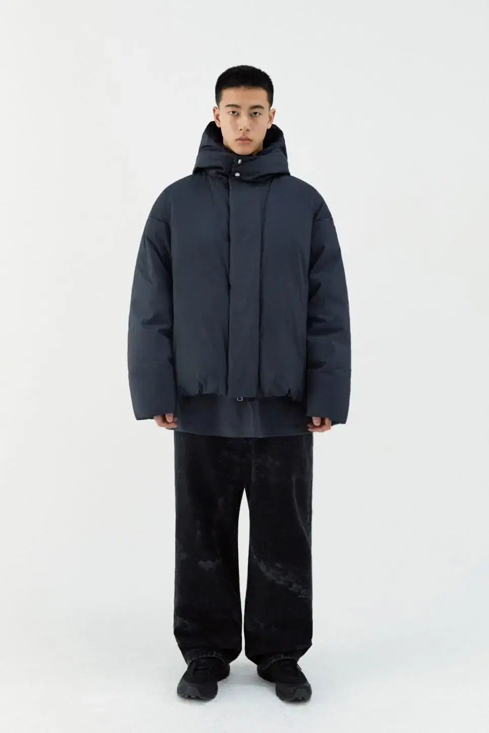 VivaStudio Minimalist Puffer Navy Size L