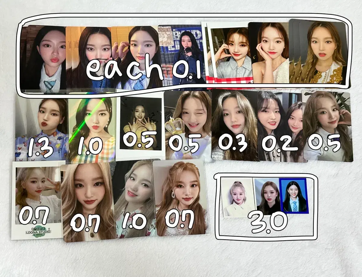 loona loona gowon photocard wts