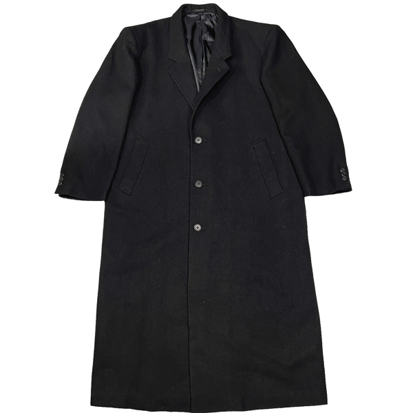 Braces Vintage Overcoat Long Single Coat (L)