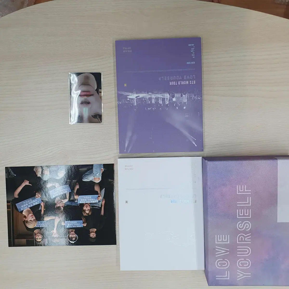 (급처) BTS 방탄소년단 뉴욕 DVD 풀셋 (태형포카)