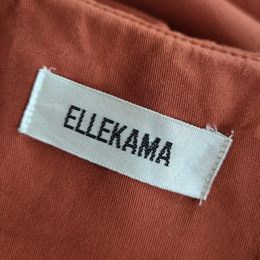 OY 수입 ELLEKAMA 플레어 트렌치 코트