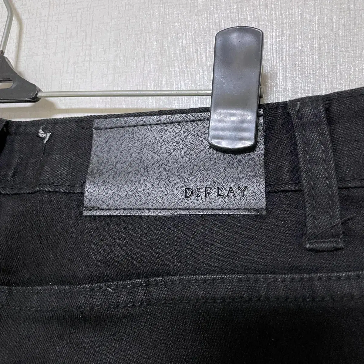 DIPLAY 검정바지 사이즈 사진참고