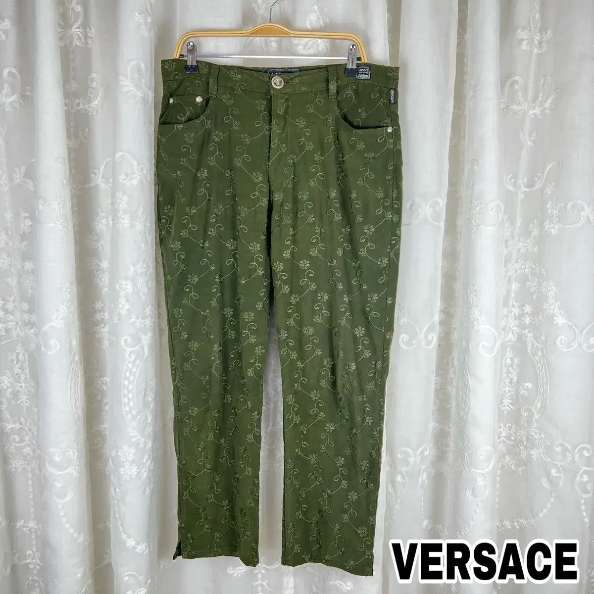 Versace Floral Pants