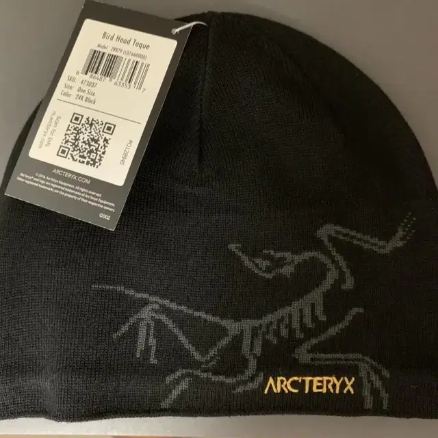 아크테릭스 arcteryx bird head torque black