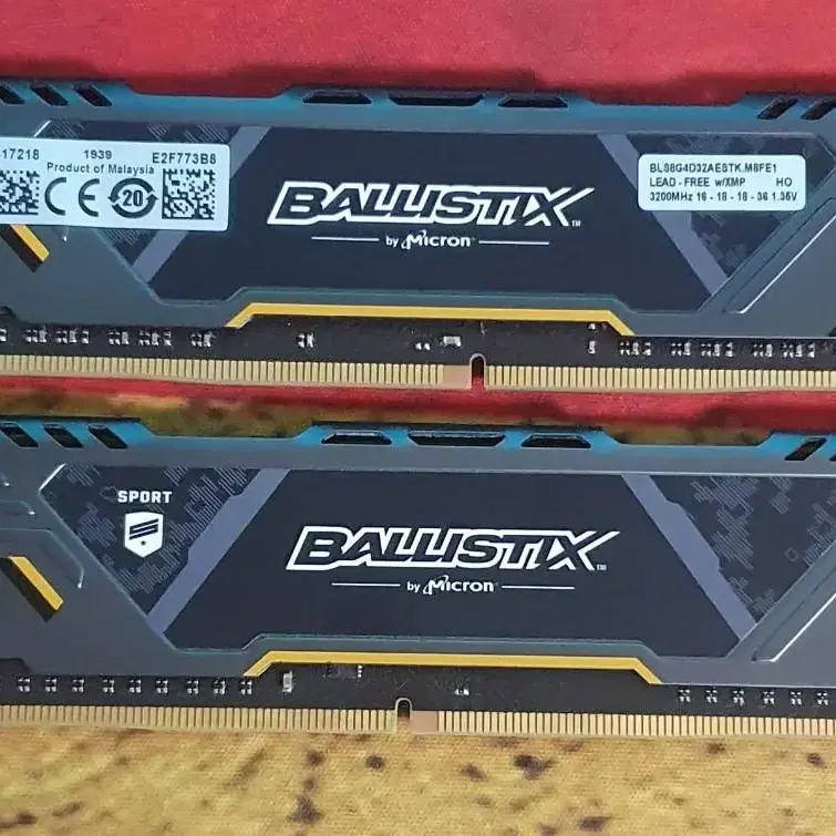 마이크론 발리스틱스 스포츠 8GB 2개 ballistix