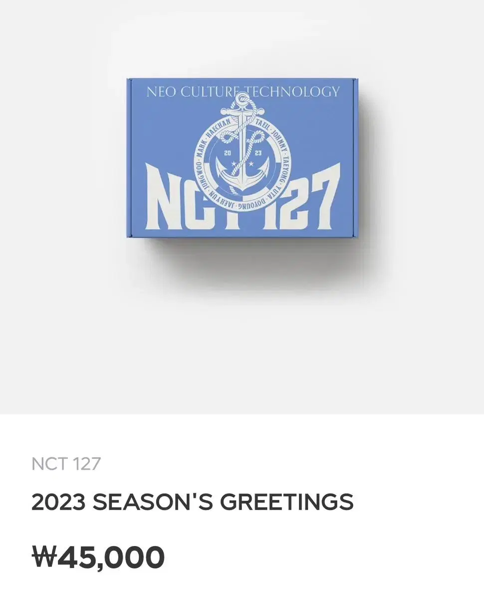 in-kind) smtown &store pre-order benefit Includes sealed nct 127 season's greetings WTS