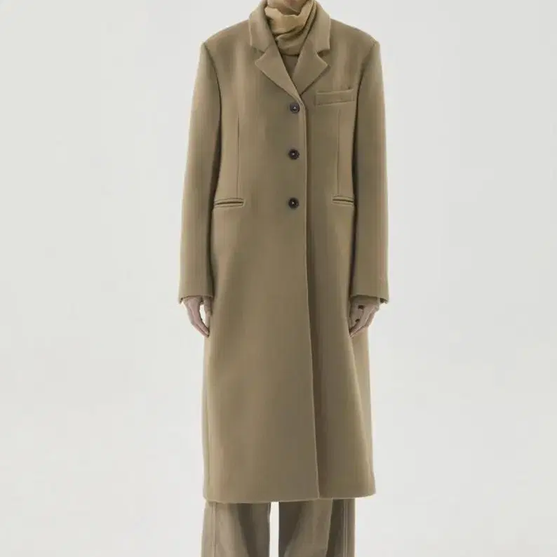 해바이해킴 Basic wool coat