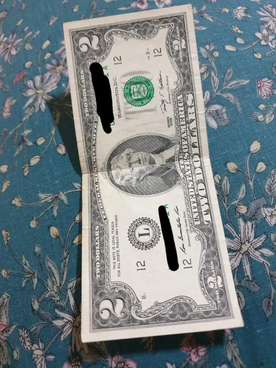 (Rare) One lucky $2 bill