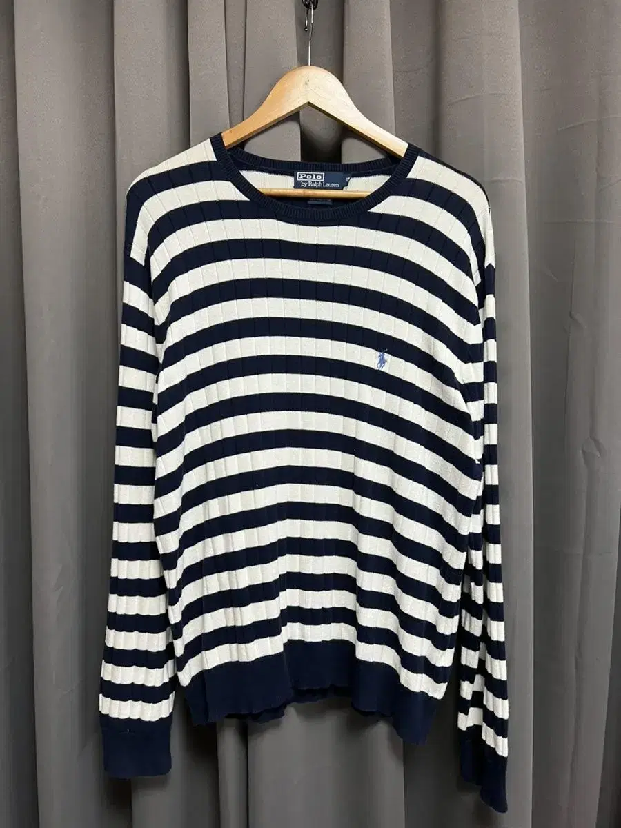 [110]Polo Ralph Lauren Pima Cotton Stripe Knit