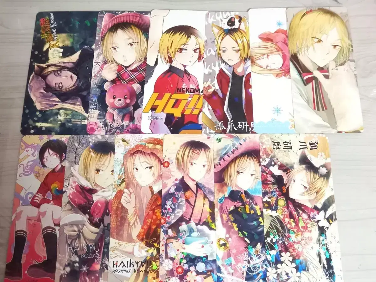 Haikyuu unofficial goods Kozume Kenma tc bulk WTS