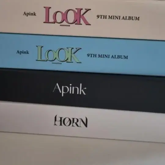 에이핑크 look horn 앨범 세트 팝니다