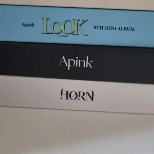 에이핑크 look horn 앨범 세트 팝니다