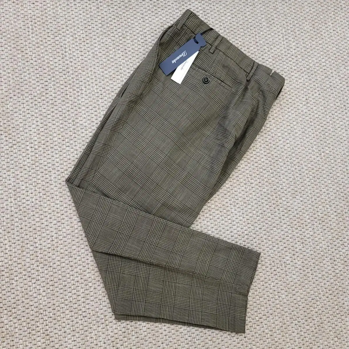 Drumohr Drumohr Houndstooth Tweed Slacks in the Finest Silk Blend