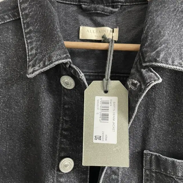 (S) 올세인츠 BARTIN Denim 자켓 팝니다