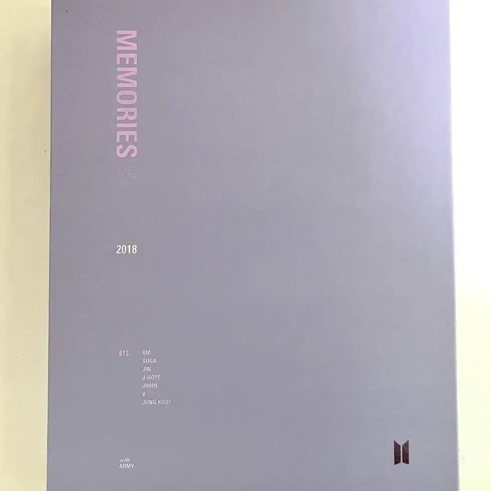 방탄 2018메모리즈 dvd 포카-뷔