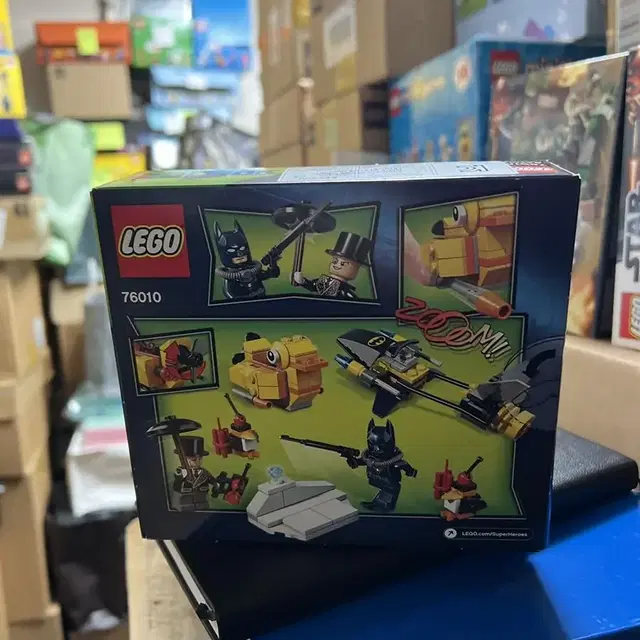 LEGO 76010 슈퍼히어로 배트맨: 펭귄 페이스 오프