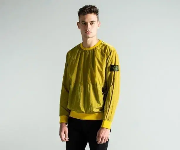 [L] Stone Island Nylon and Metal Bomber Jacket