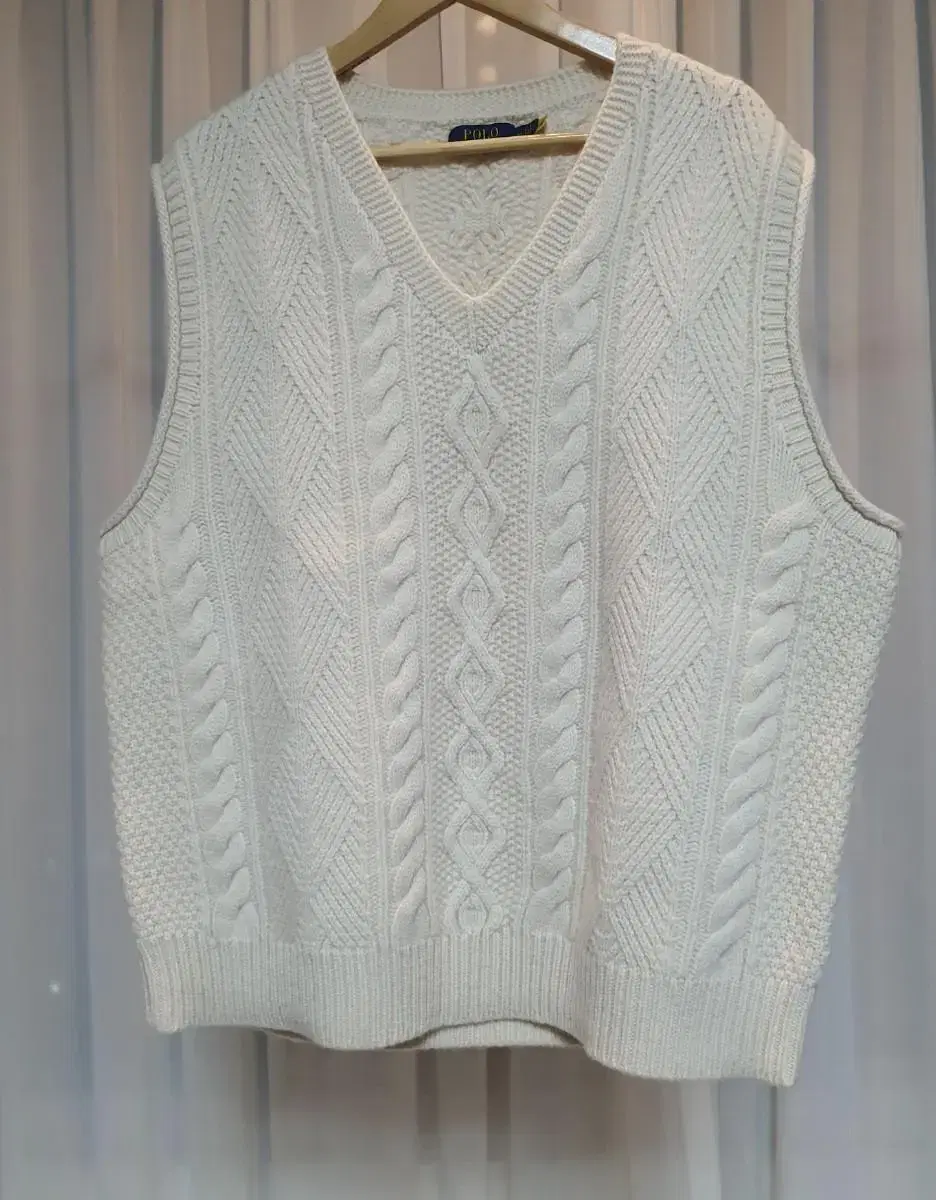 Ralph Lauren aran Knit vest XXL