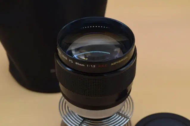 Canon Lens Fd 85mm 1:1.2 S. S.C.Aspheric