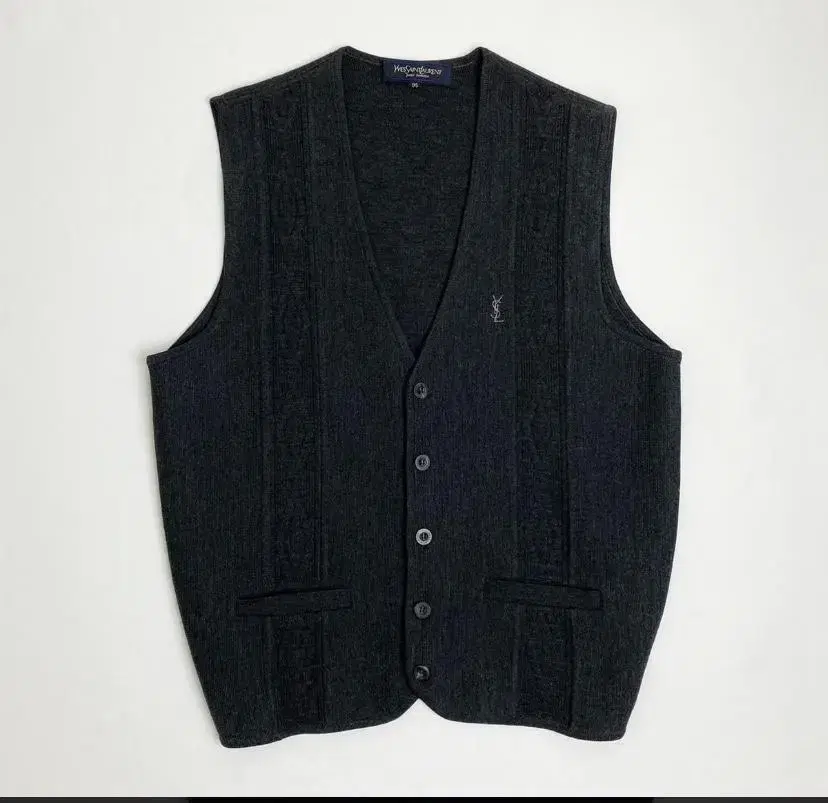 YSL Yves Saint Laurent Wool Knit Vest (M-L)