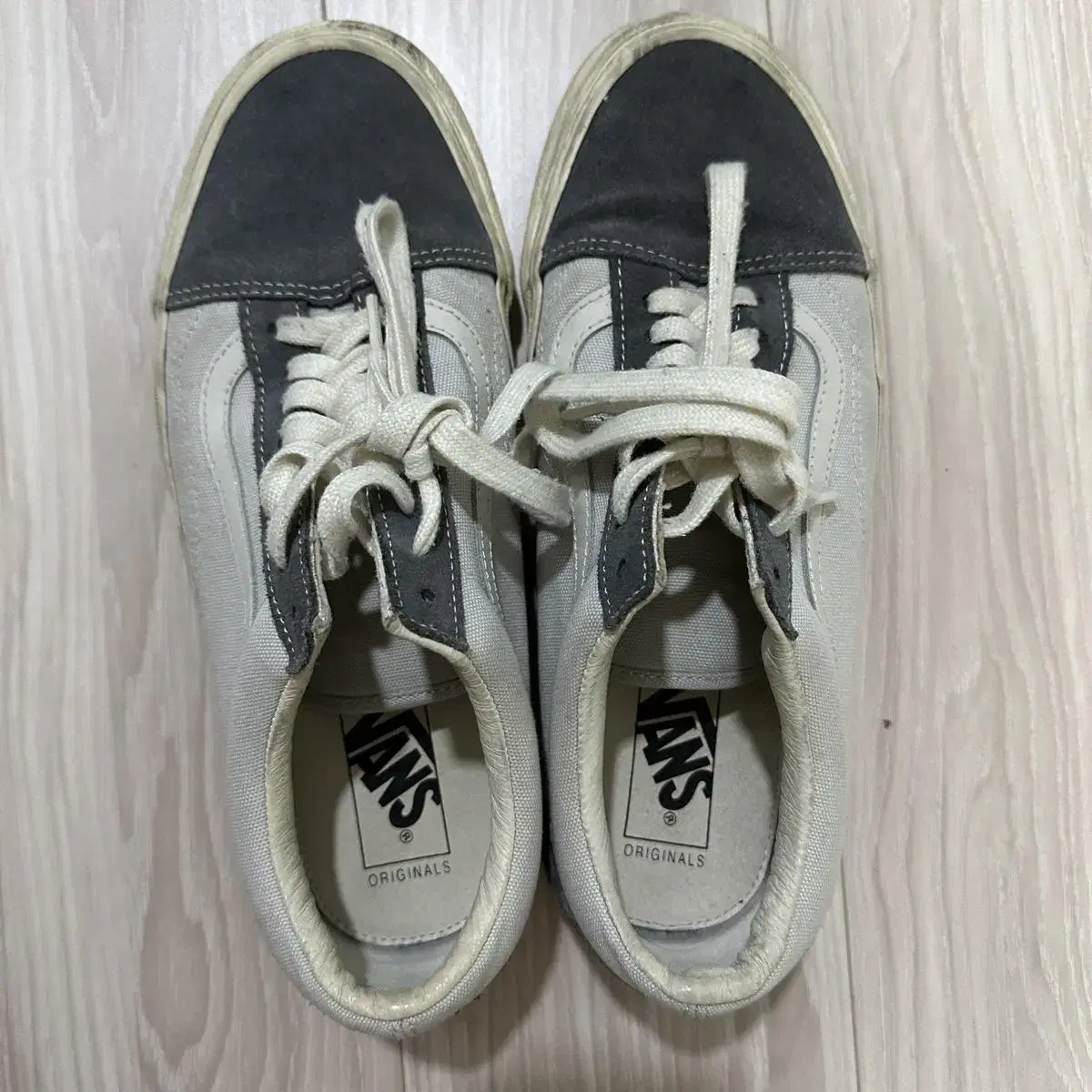 반스 vans 볼트 og 올드스쿨 LX 그레이 270사이즈