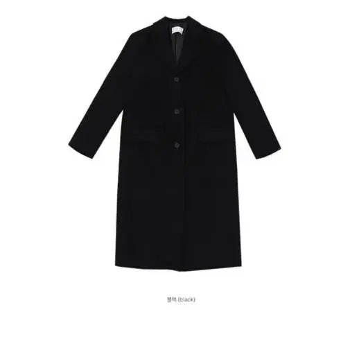 메뉴에트 sign wool coat(블랙)