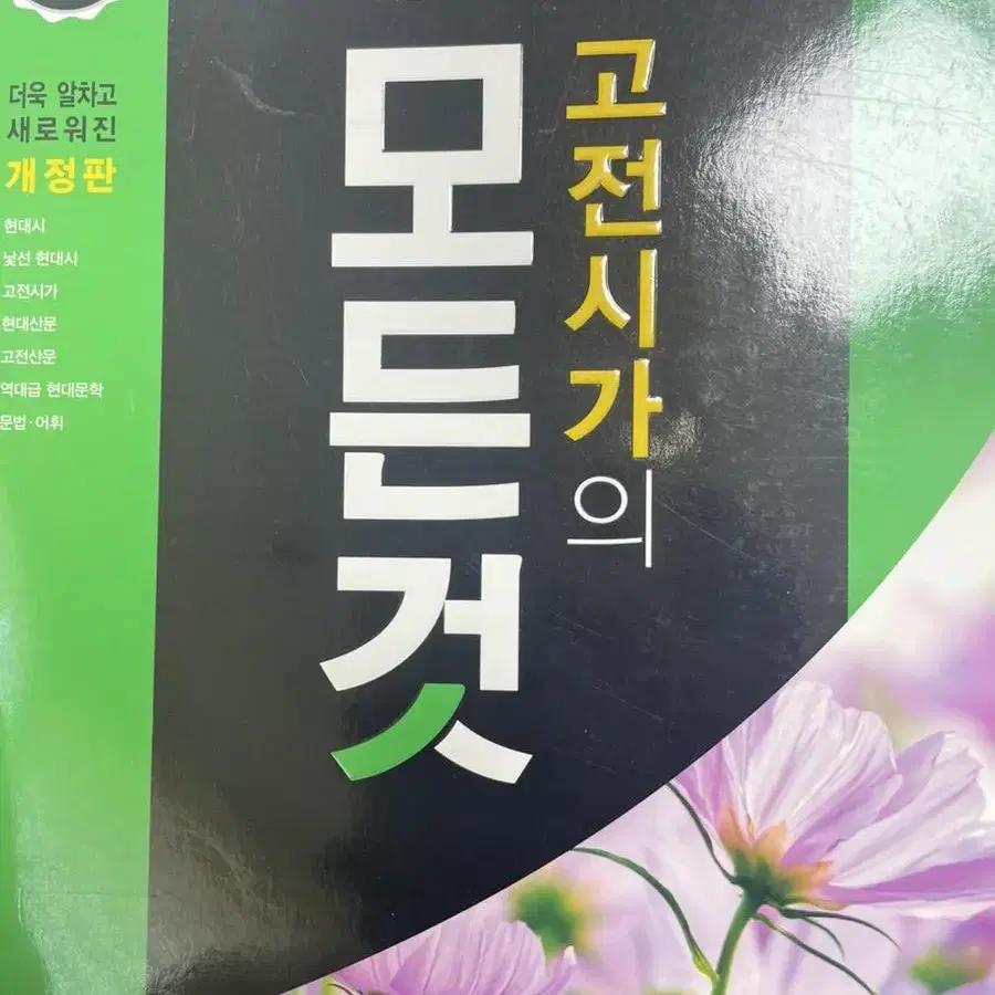 시대인재 숏컷, 조정식 단어, 고전시가의 모든것, 대치동현장자료