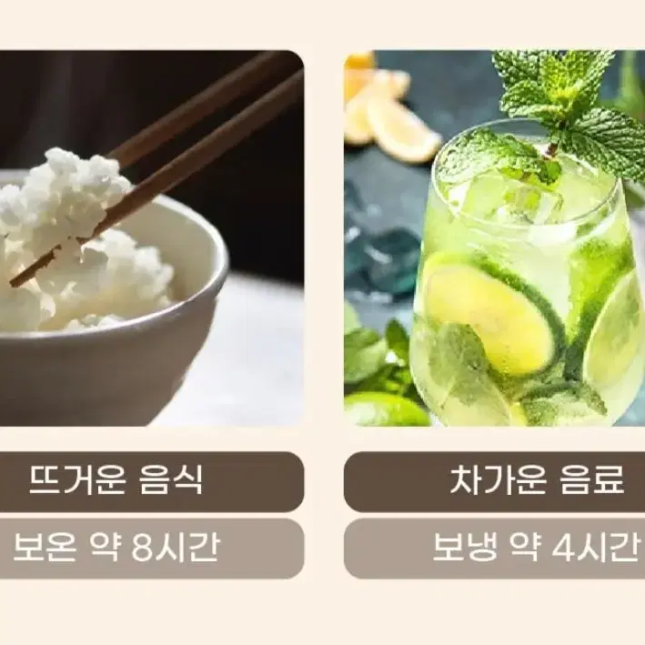 쭈쭈 큐티베어 보온 보냉 가방 (아이보리, 브라운),이유식가방,도시락가방