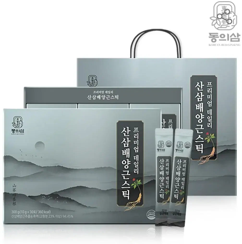 설선물세트 동의삼  산삼배양근스틱 (10g*30포)