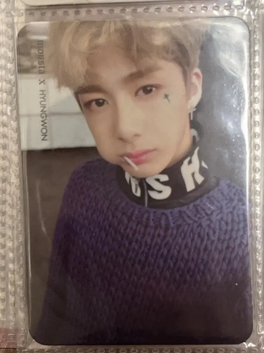 [Price drop]MONSTA X candy Hyungwon photocard WTS