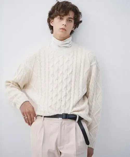 Alene Alpaca Ivory Knit 95