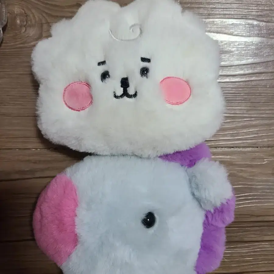 BT21 알제이&망이 퍼 파우치