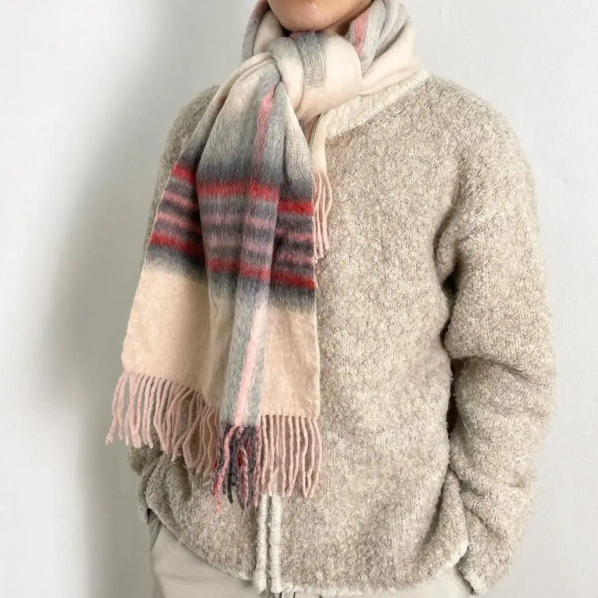 80-90s Mohair Muffler