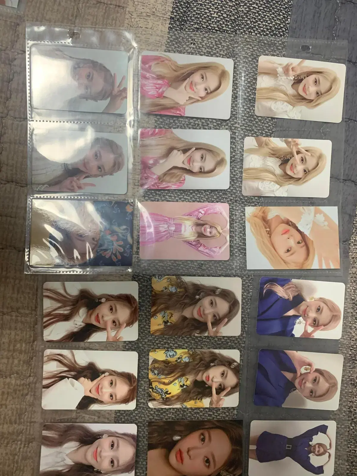 iz*one minjoo fiesta photocard full set wts