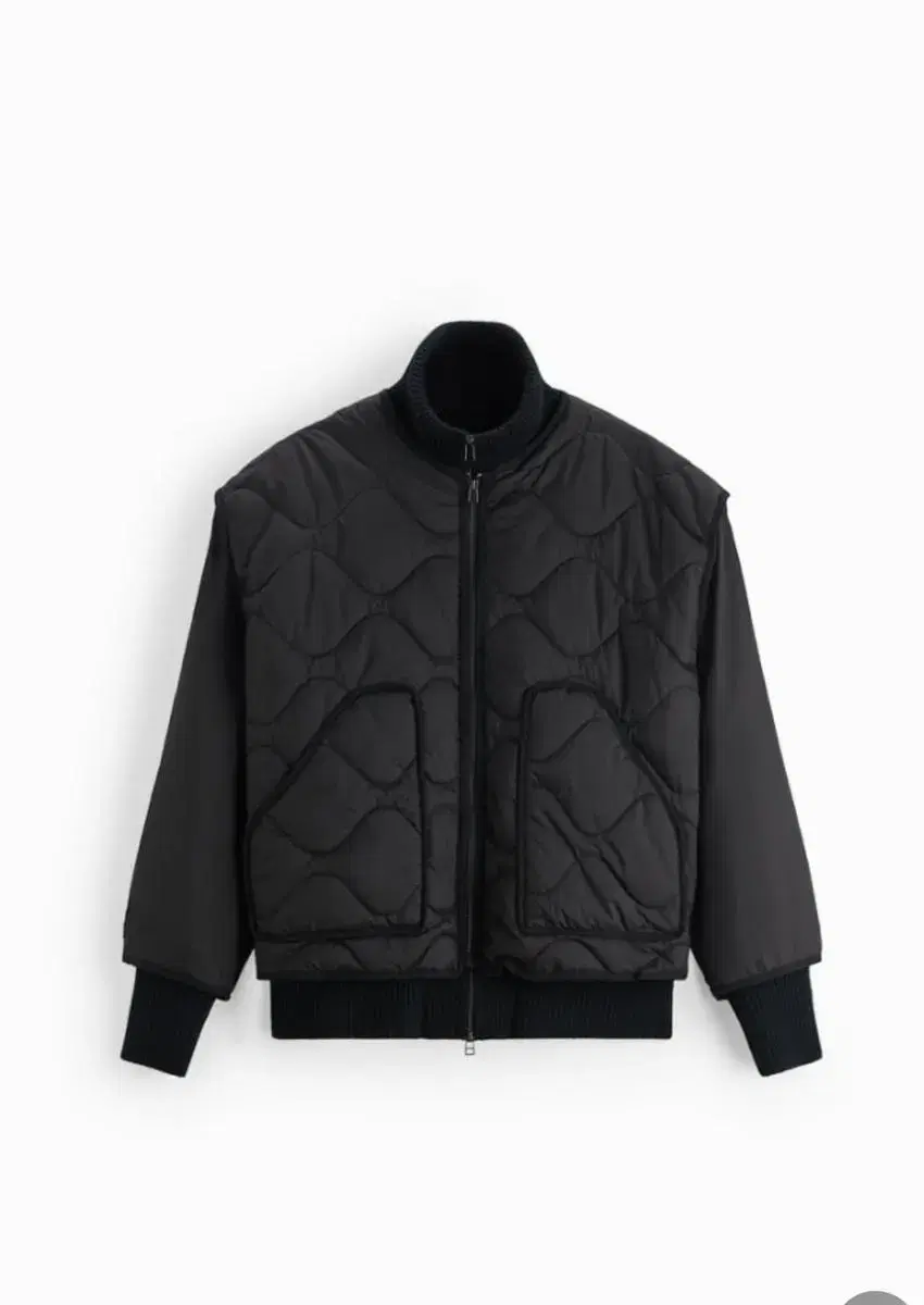 (NEW) Zara Quilted Bomber Jacket size L