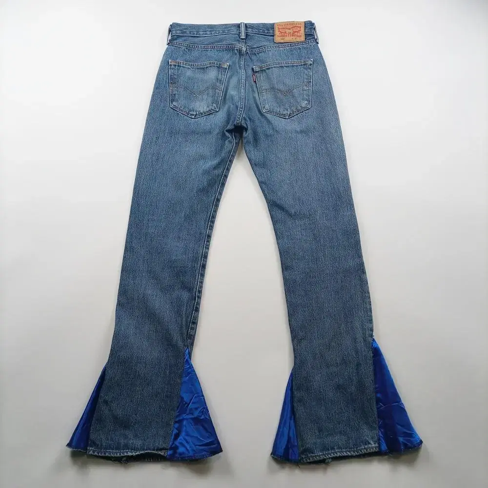 Levi's 501 Bootcut Size 29 Jeans Custom Remade Denim L0047