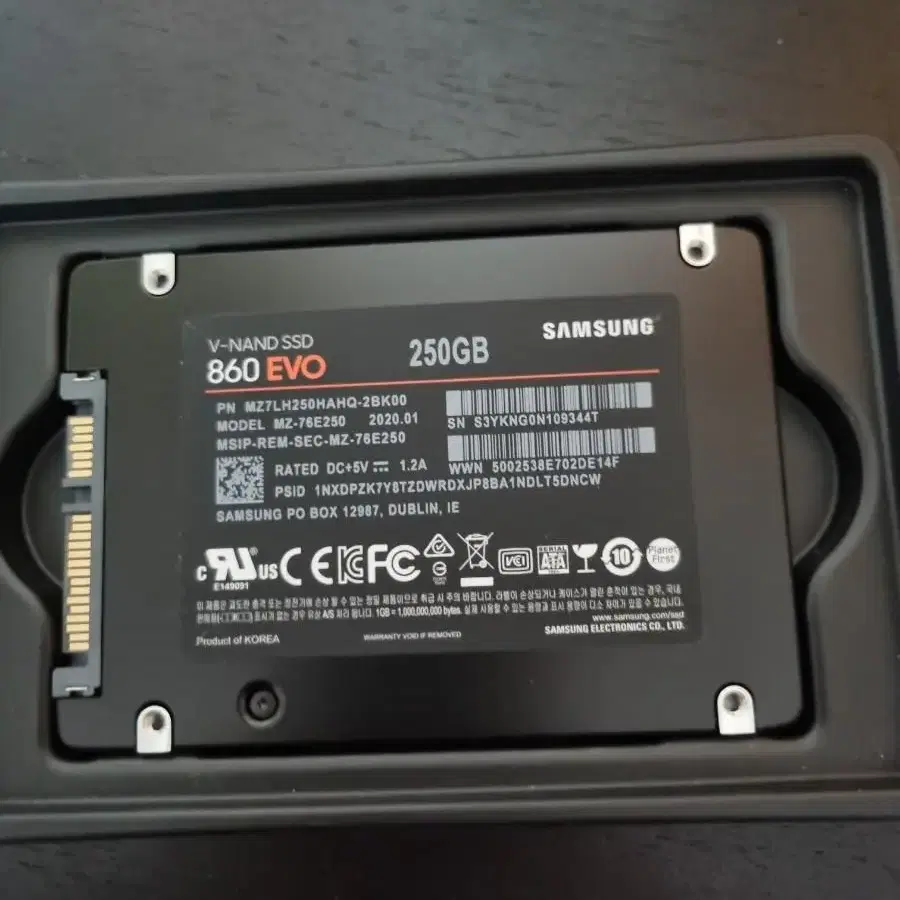 samsung  SSD 860 250GB