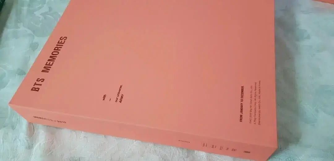 방탄 메모리즈 2019 DVD(윤기포카)마지막가격내림