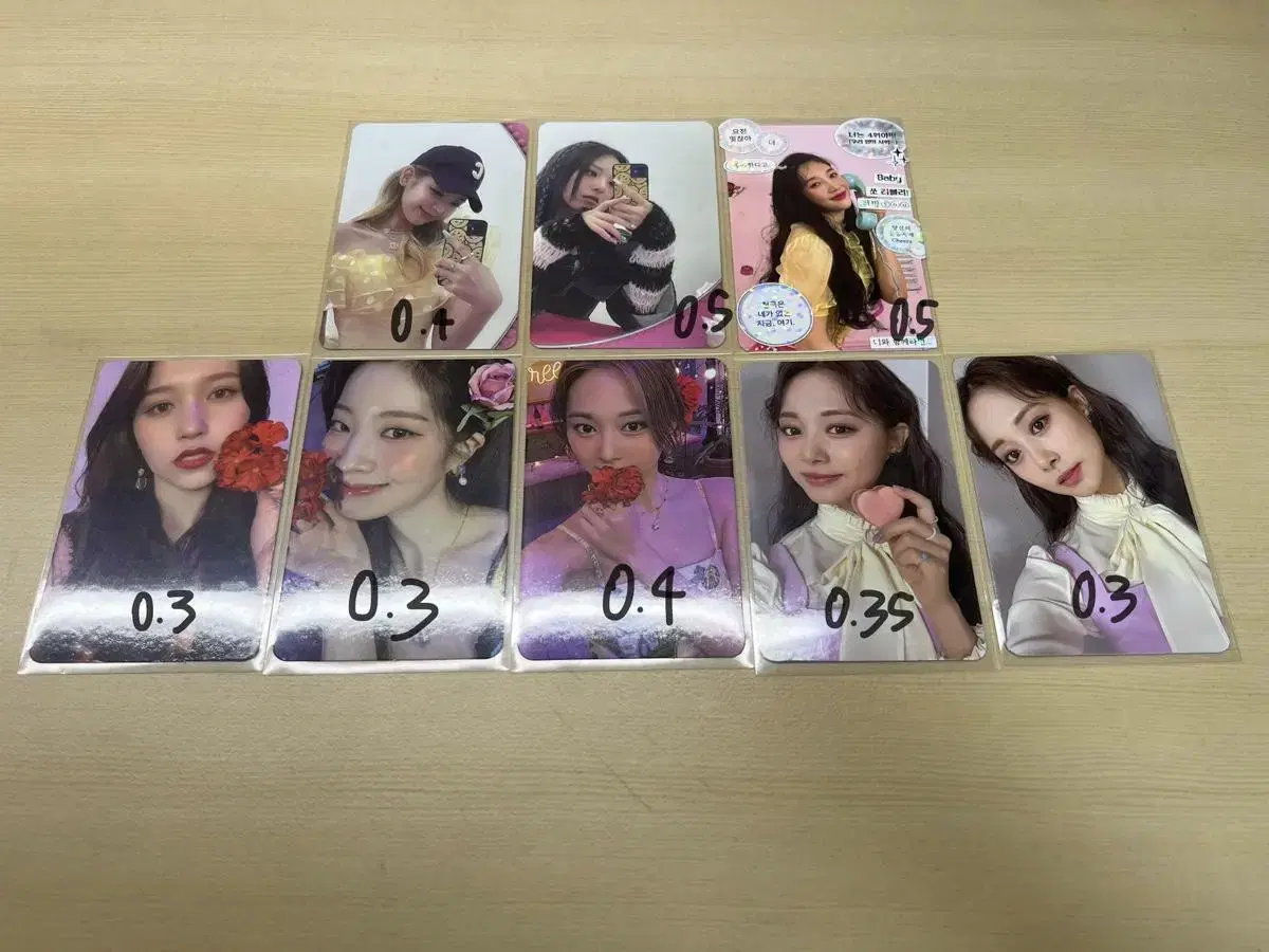 itzy red velvet twice photocard sells