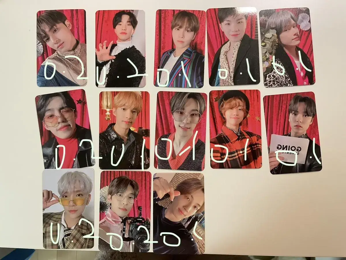 Seventeen Going Magazine Black Edition photocard WTS